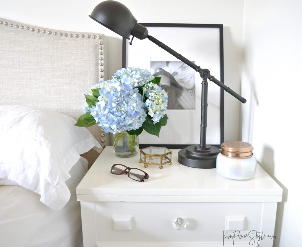 summer bedside table