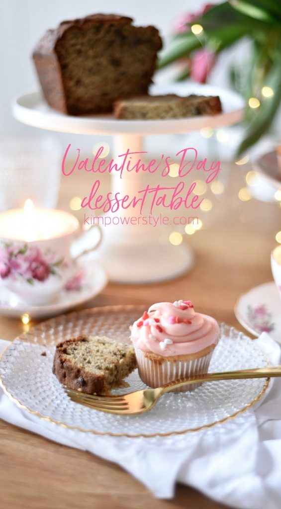 Valentines Day dessert table