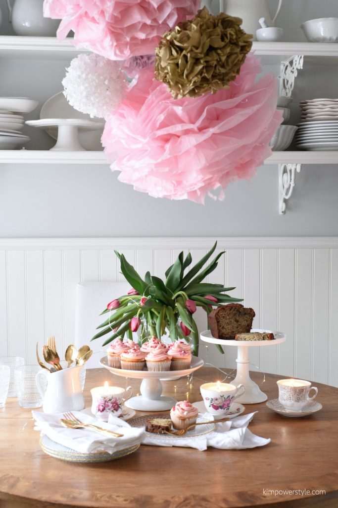 Valentines Day dessert table