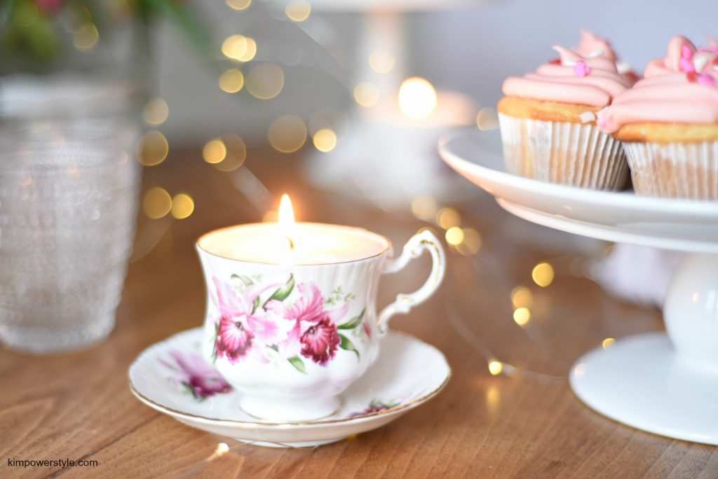 Tea cup candle tutorial