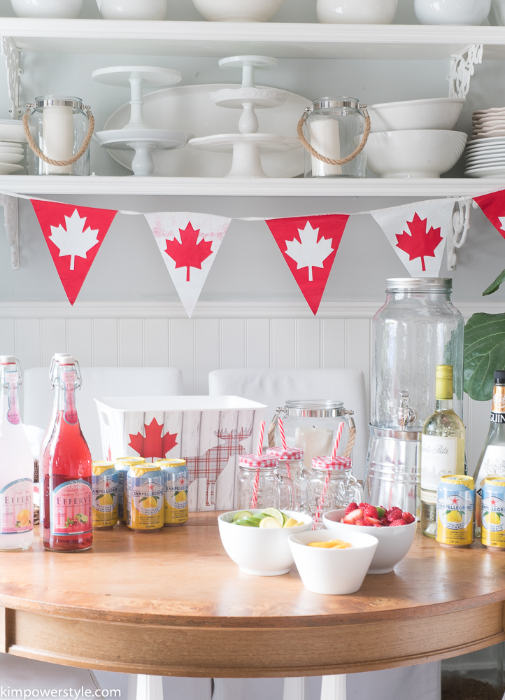 Canada Day Celebration and a Simple Summer Sangria