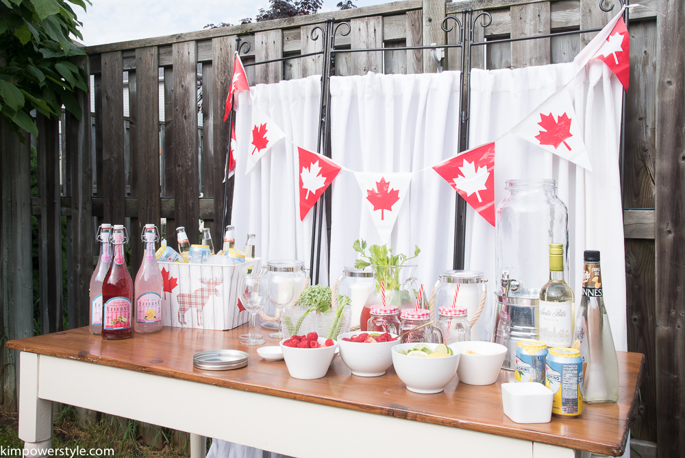 Canada Day Celebration and a Simple Summer Sangria
