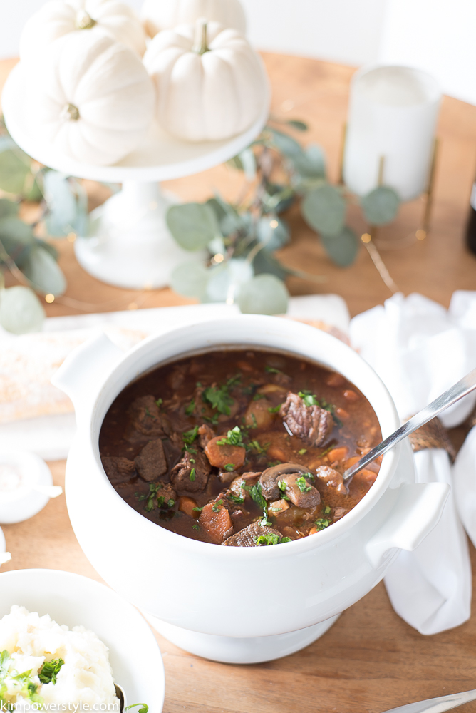 Slow Cooker Beef Bourguignon