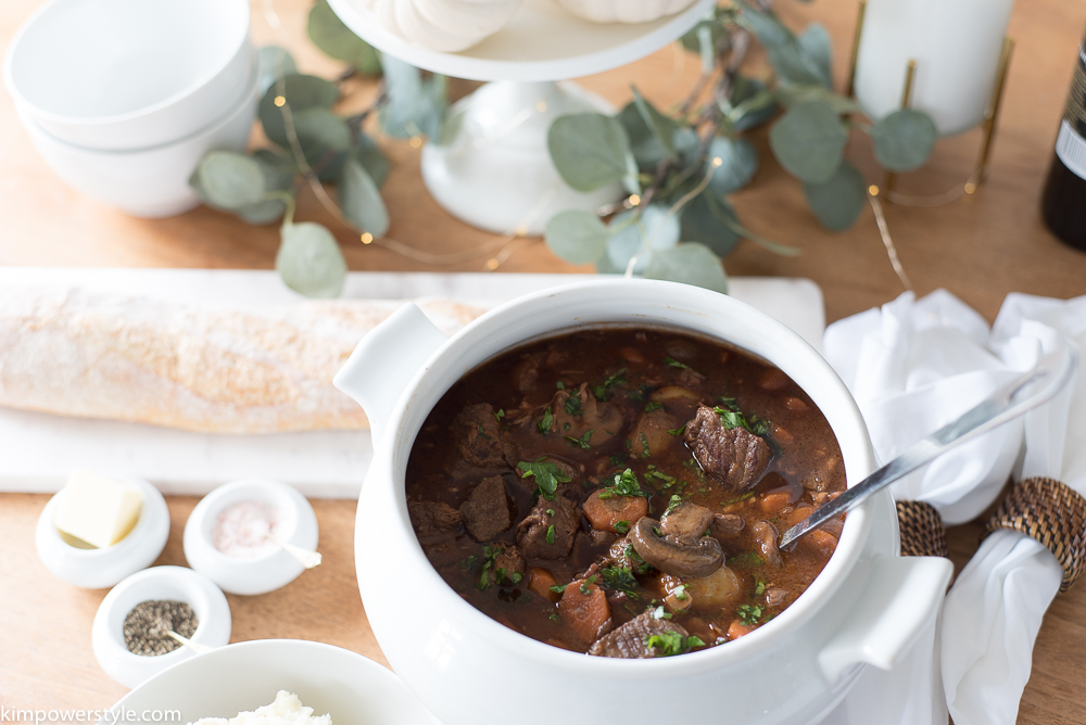 Slow Cooker Beef Bourguignon