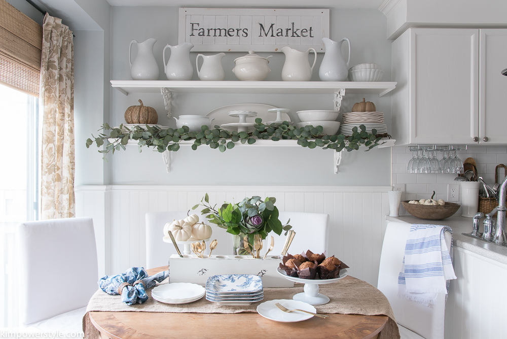 Fall HomeTour in the Breakfast Nook