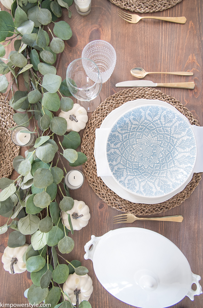 Thanksgiving/Fall tablescape