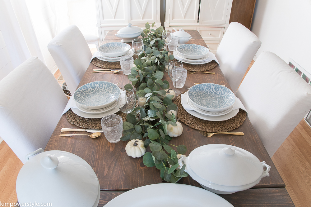 Thanksgiving/Fall tablescape