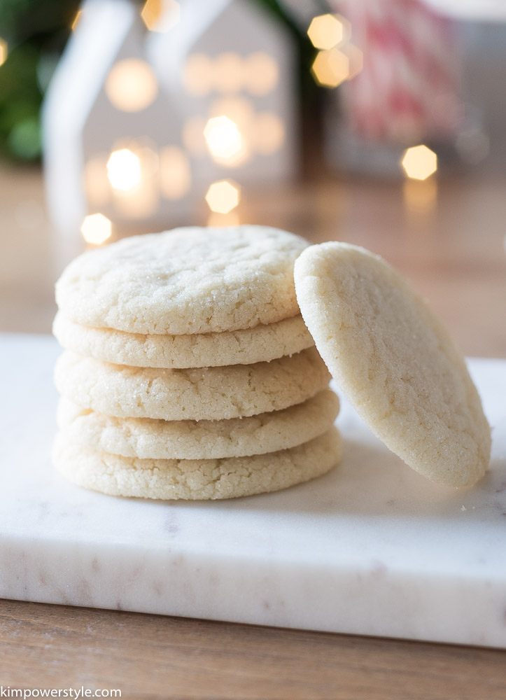 Easy and Chewy Sugar Cookies