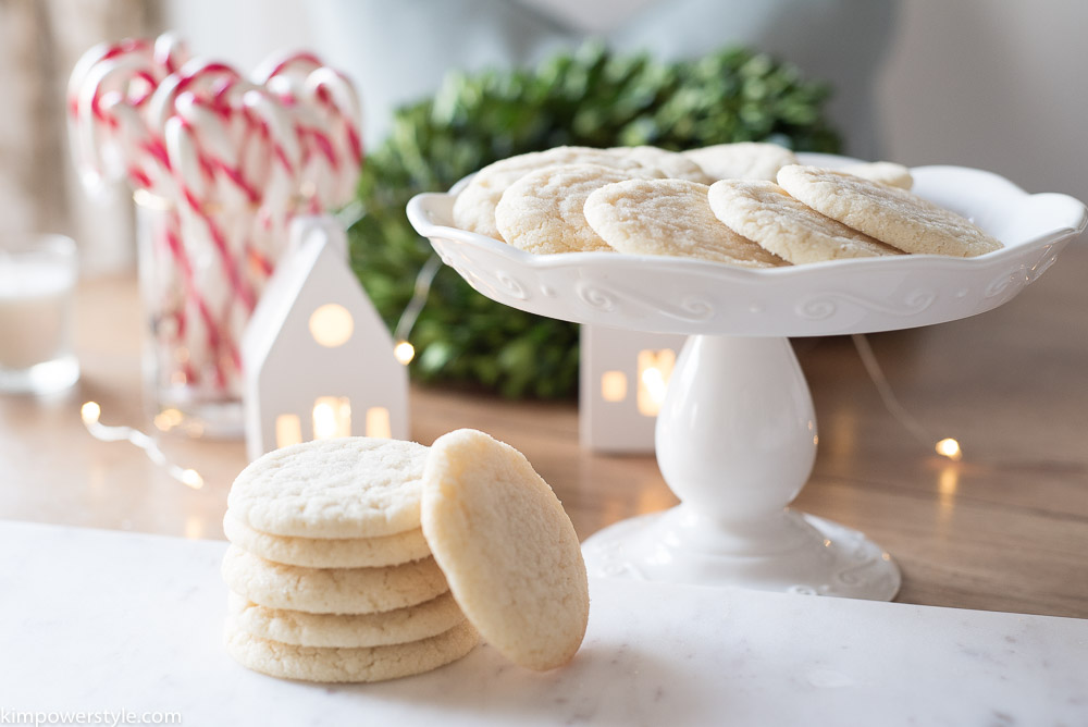 Easy and Chewy Sugar Cookies