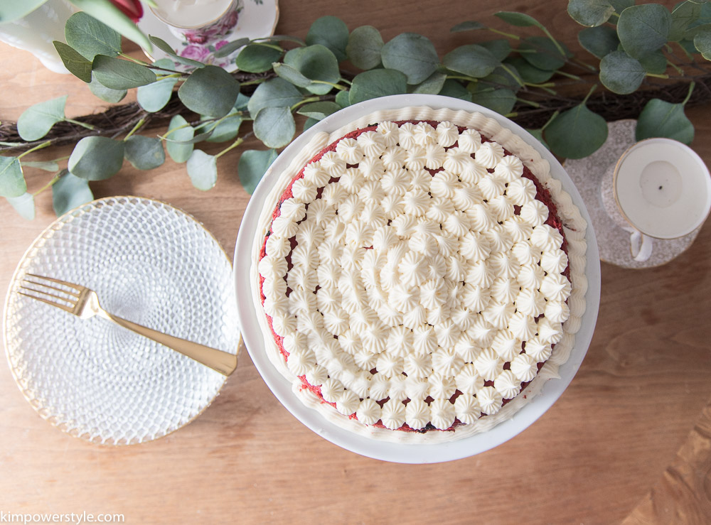 Red velvet cheesecake