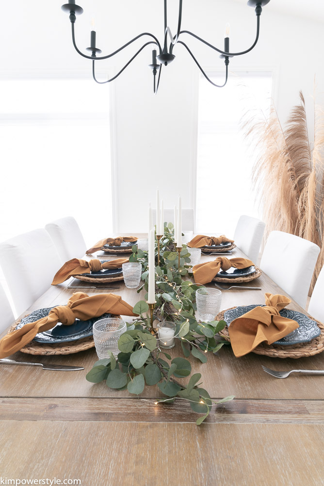 Simple Fall Tablescape