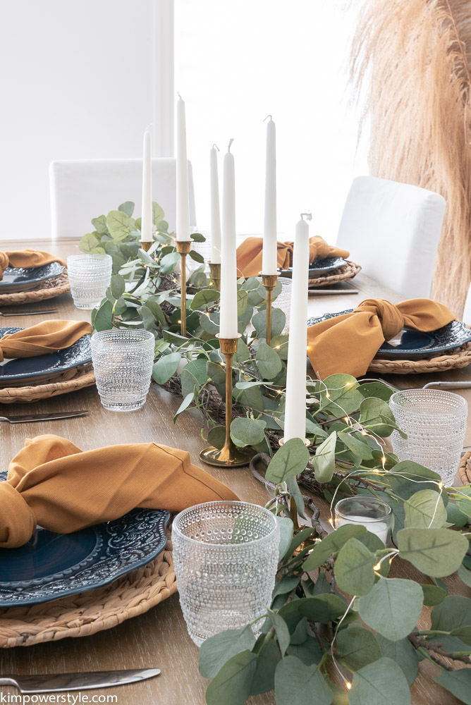 Simple Fall Tablescape