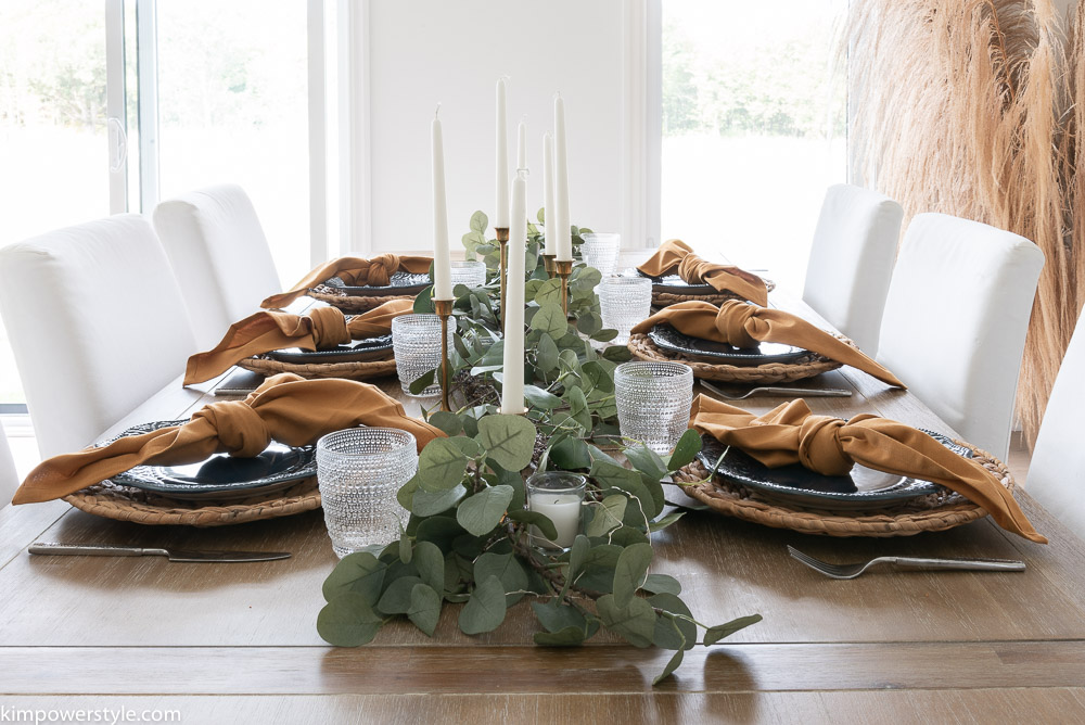 Simple Fall Tablescape