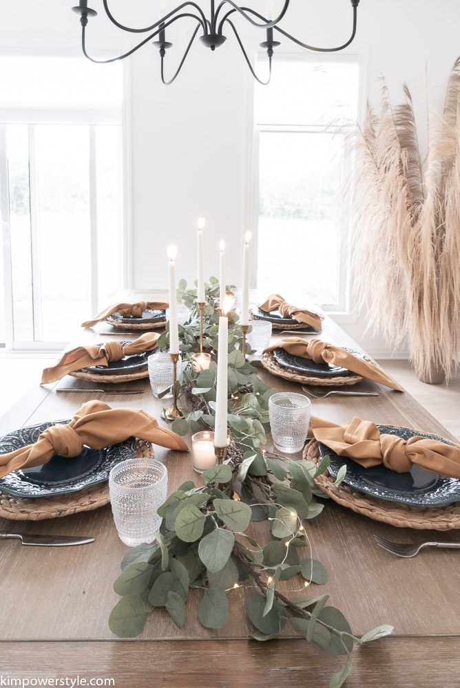 Simple Fall Tablescape