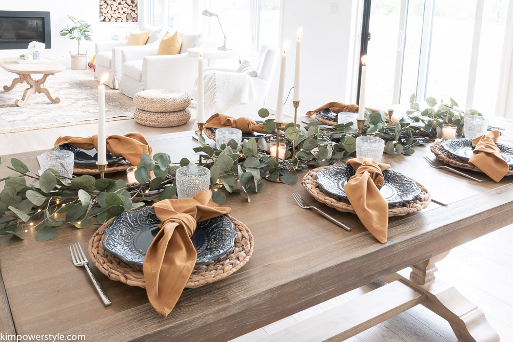 Simple Fall Tablescape